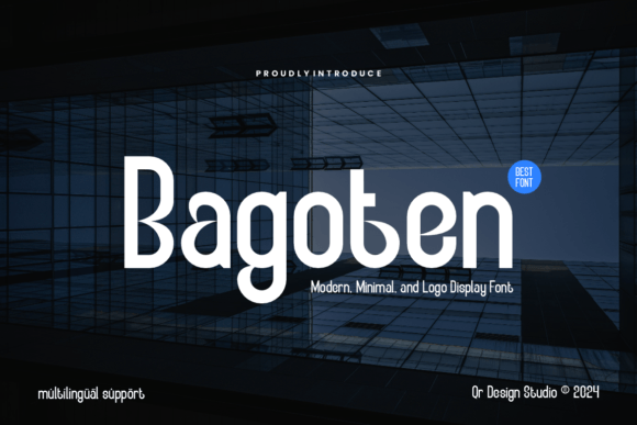 Bagoten Typeface: Elevating Web Design with Natural Sans Serif Clarity