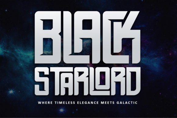 Black Starlord Typeface: A Bold Choice for Digital Marketing