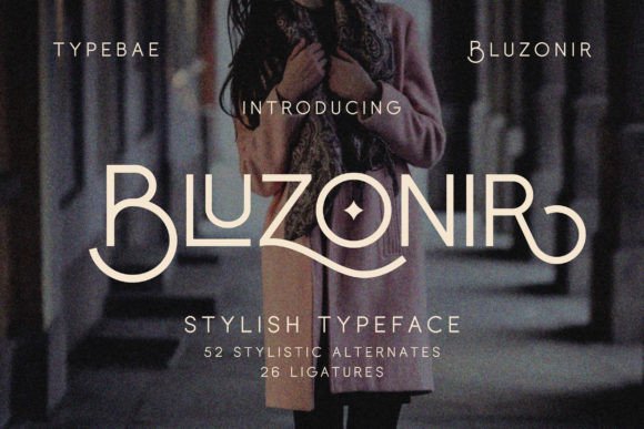 Bluzonir: A Modern Sans Serif for Editorial Design