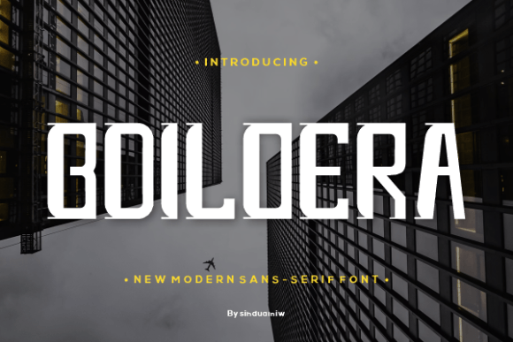 Boildera: The Quirky Sans Serif Font for Scroll-Stopping Campaigns