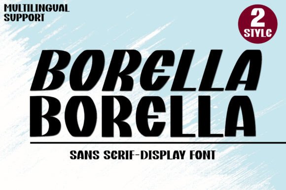 Borella Typeface: A Sophisticated Sans Serif for Editorial Design