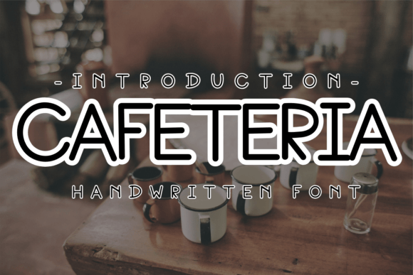 Cafeteria Font: A Modern Typeface for Digital Design