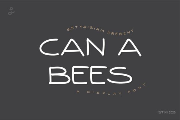Can a Bees: A Quirky Font for Memorable Marketing