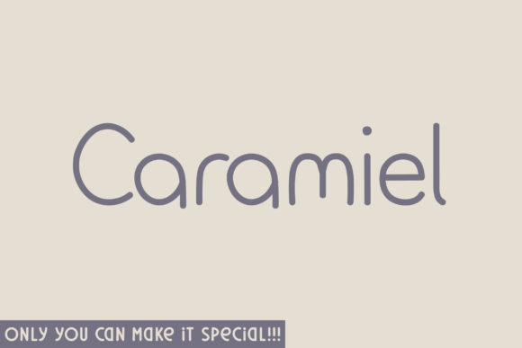 Caramiel: The Handwritten Sans Serif Font for Modern Brand Identity