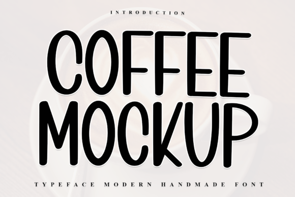 Coffee Mockup: A Simple Font That Elevates Your Brand