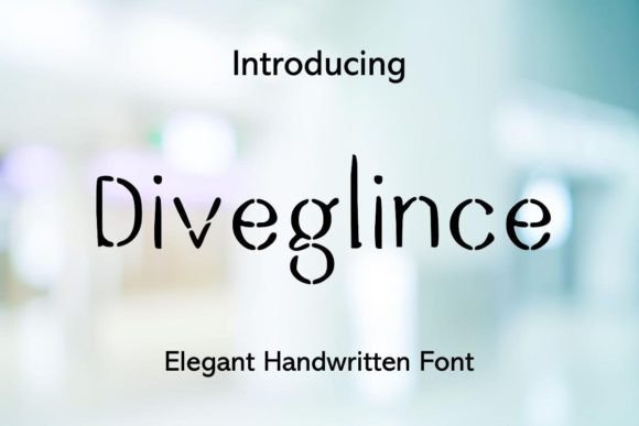 Diveglince: A Stylish Typeface for Modern Branding