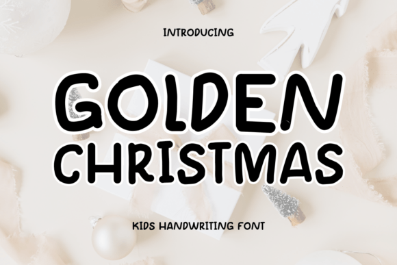 Goldern Christmas: A Playful Sans Serif for Festive Web Design
