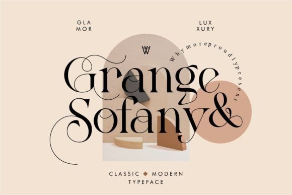 Grange Sofany: A Premium Serif Font for Polished Brand Identity