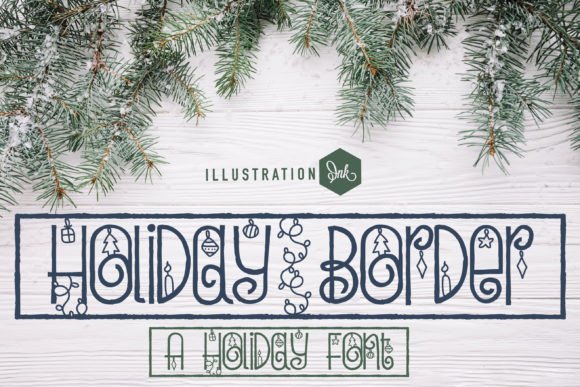 Holiday Border Typeface: A Designer’s Guide to Festive Web Typography