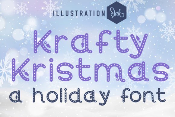 Krafty Kristmas Typeface: A Maker’s Review of Festive Display Typography