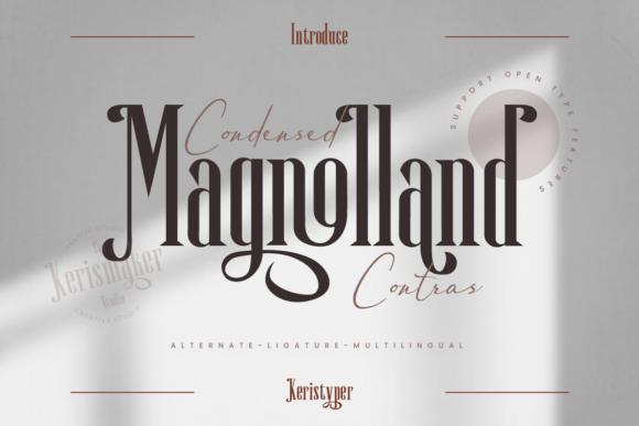 Magnolland Typeface: Elevating Handmade Brand Identity