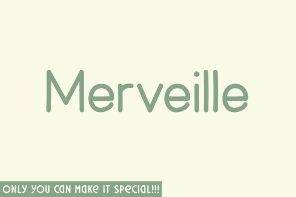 Merveille Typeface: Elevating Brand Identity with Handwritten Elegance