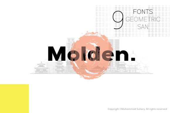 Molden Typeface: A Modern Sans Serif for Handmade Branding
