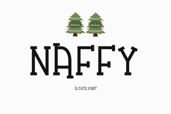 Naffy: A Sweet Sans Serif Typeface for Modern Editorial Design