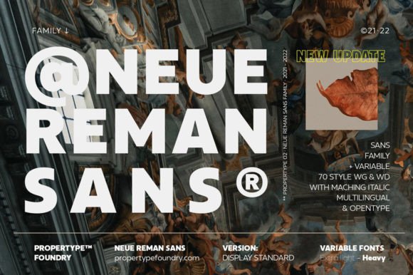 Neue Reman Sans: A Modern Typeface for Digital Branding
