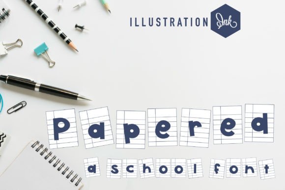 Papered: A Whimsical Typeface for Editorial Warmth
