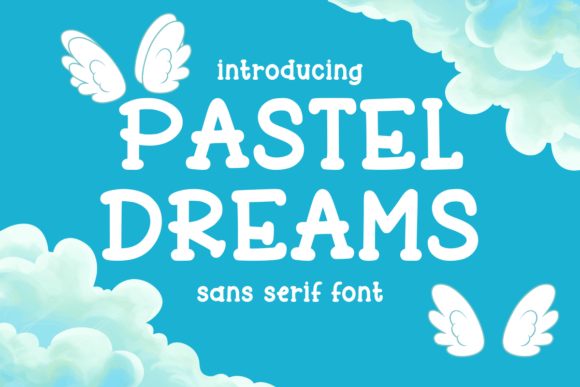 Pastel Dreams Typeface: A Soft Touch for Handmade Branding