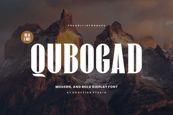 Qubogad: The Rounded Sans Serif Transforming Brand Identity