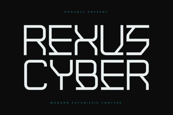 Rexus Cyber: The Modern Sans Serif Font for Bold Branding