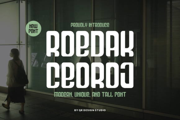 Roedak Ceoroj: The Modern Sans Serif Font for Handmade Brands