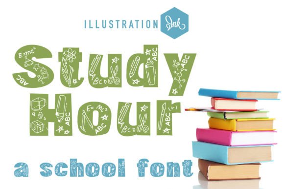 Study Hour Typeface: Adding Classroom Charm to Digital Interfaces