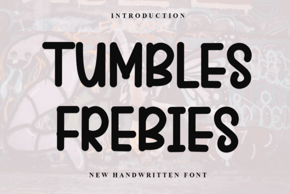 Tumbles Frebies: A Playful Sans Serif Font for Editorial Design