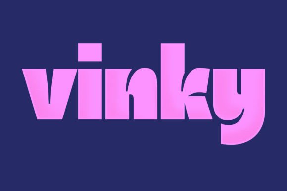 Vinky Font: A Playful Typeface for Crafters and Creative Sellers