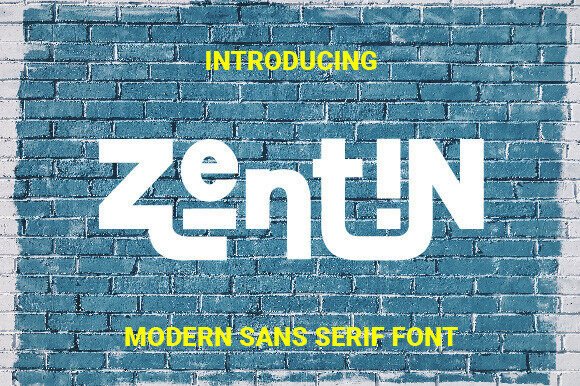 Zentin: The Modern Sans Serif Typeface for Scroll-Stopping Campaigns